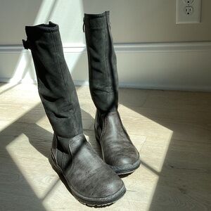 Patrizia by Spring Step grey US size 6 women’s high boots